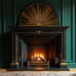 art deco fireplace design