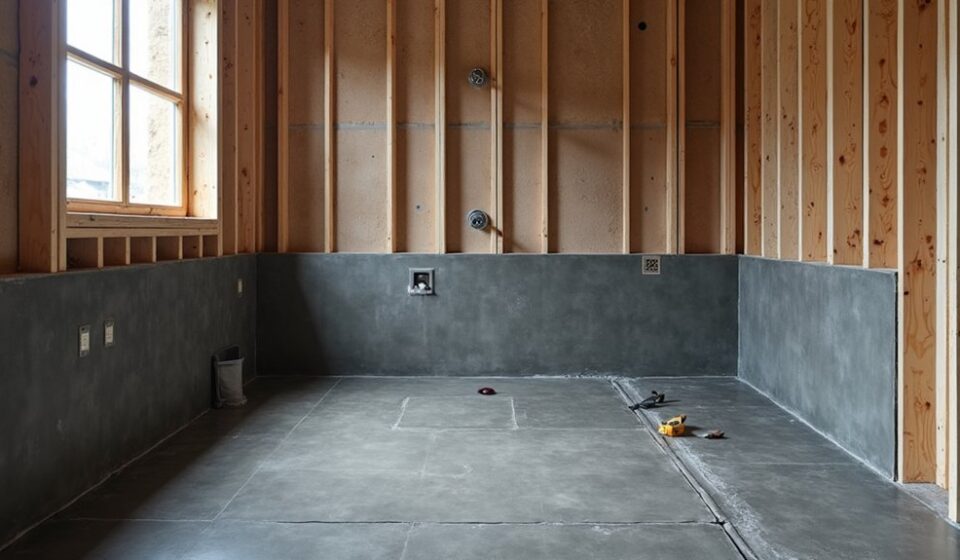 How to Rip Out an Old Bathroom and Convert It Into a Fully Waterproofed Wet Room bathroom demolition and waterproofing