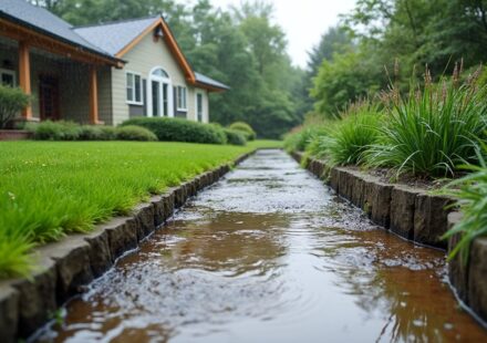 exterior drainage surface management