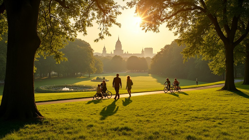 green spaces enhance lifestyle value