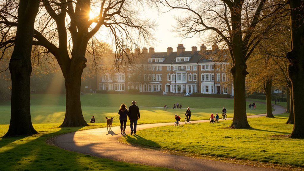 green spaces enhance property value