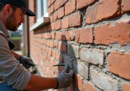 inspecting and repairing brickwork