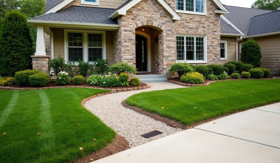 landscaping maintenance for drainage