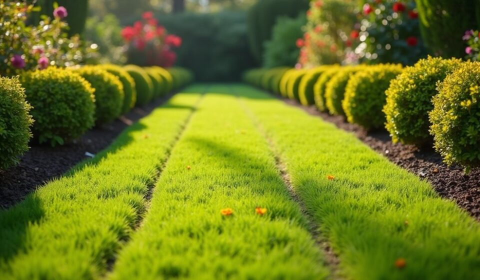 lawn border shrub care