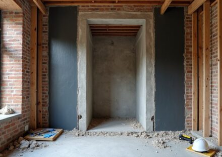 removing walls installing rsjs