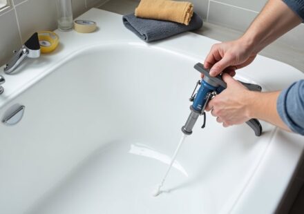 sealing baths and sinks