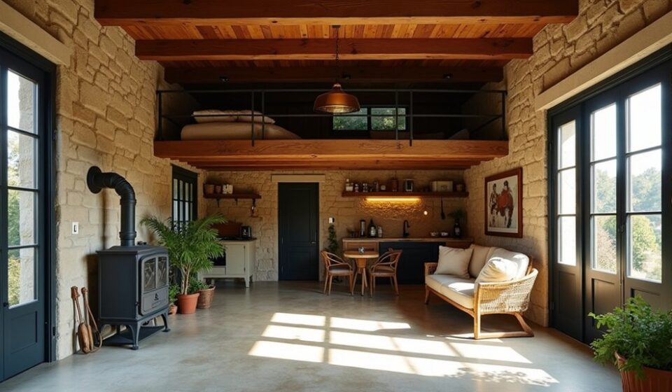 transforming old shed into home